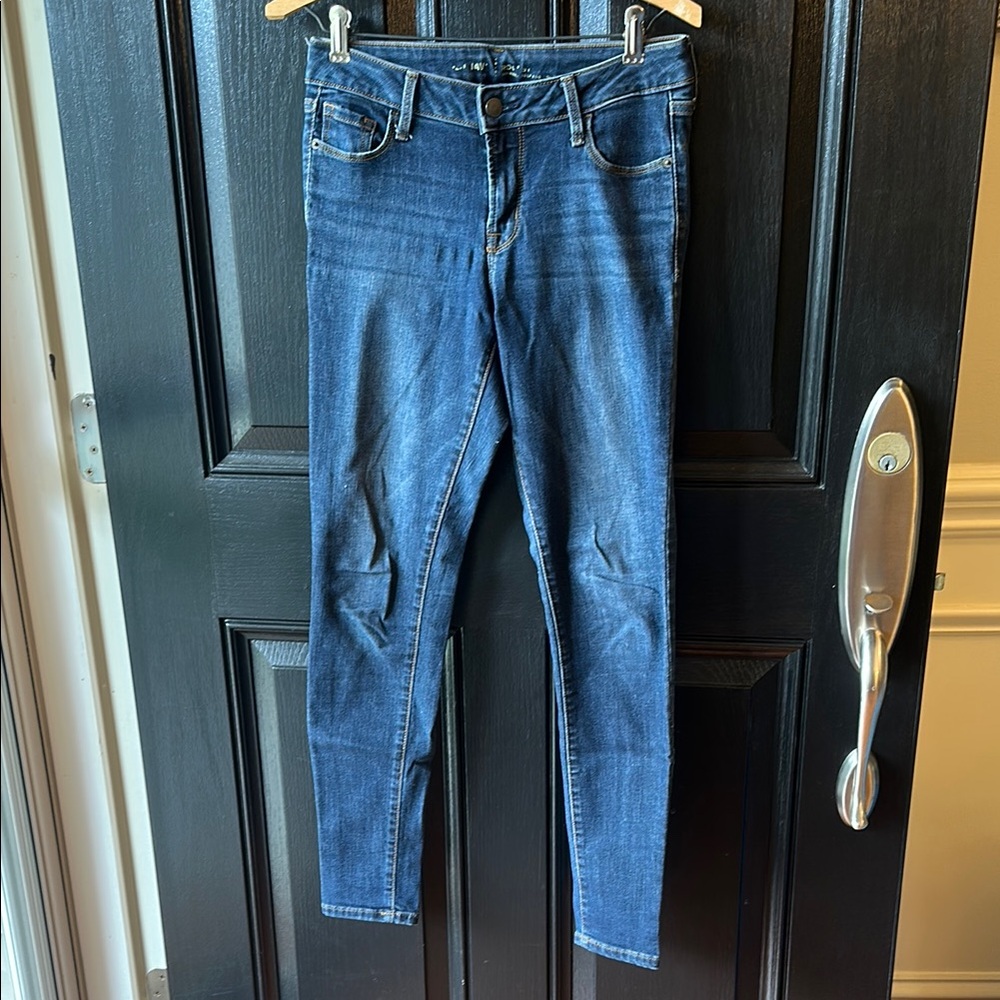 Old Navy Rockstar Mid-Rise Classic Blue Women's Jeans Size 2